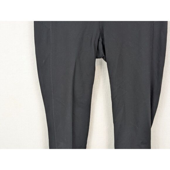 Athleta Power X's and O's Capri Leggings Black Women's Size Medium - Picture 3 of 13